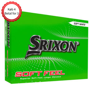 Srixon Soft Feel hvide golfbolde