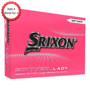 Srixon Soft Feel Lady white golfbolde