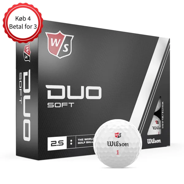 WILSON DUO SOFT NEW - HVID