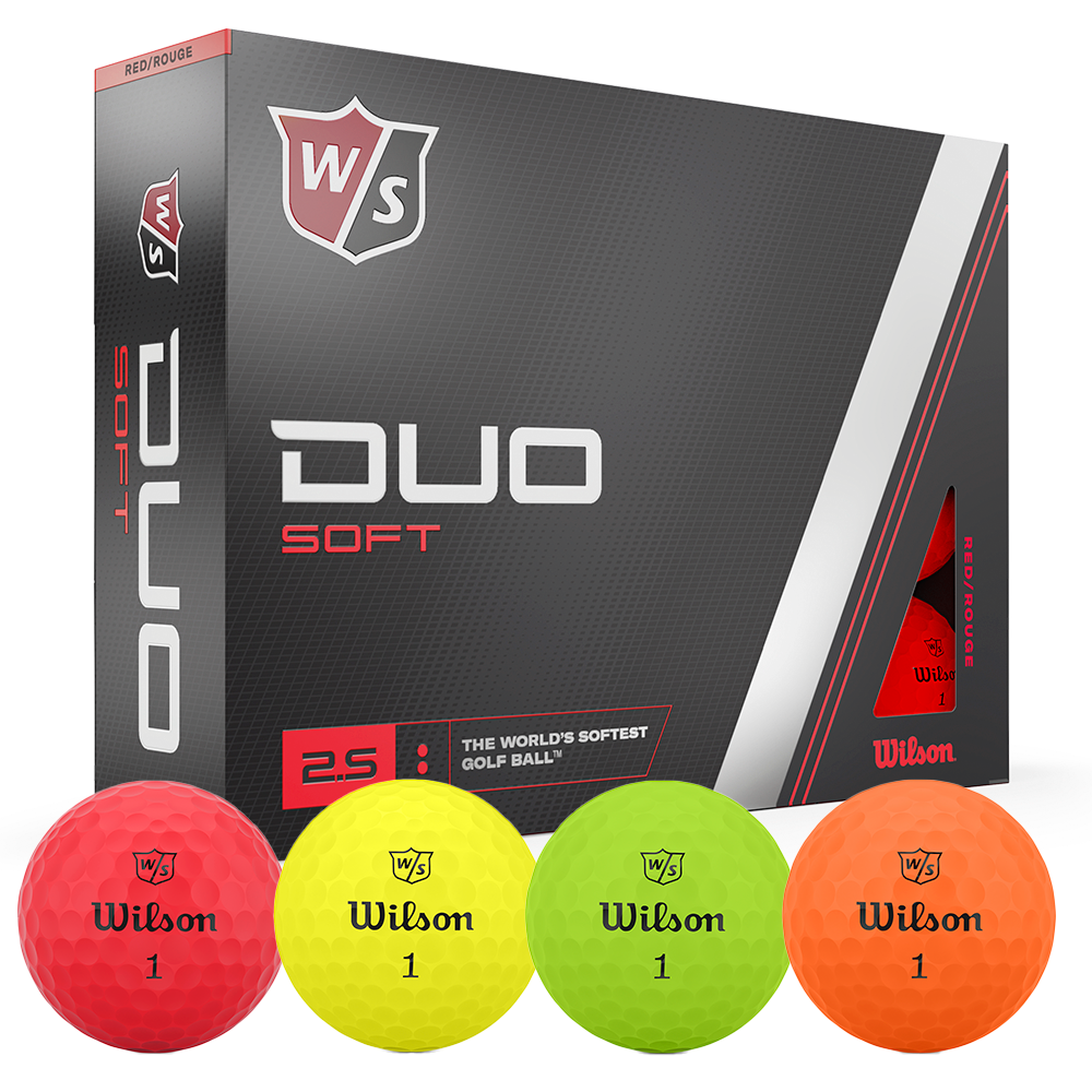 Wilson Duo Soft Optix new golfbolde Golfudstyr personlig service