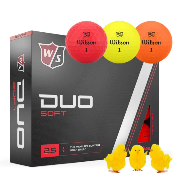 Wilson Duo Soft Optix new golfbolde Golfudstyr personlig service
