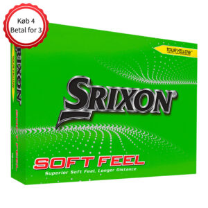 Srixon Soft Feel gule golfbolde
