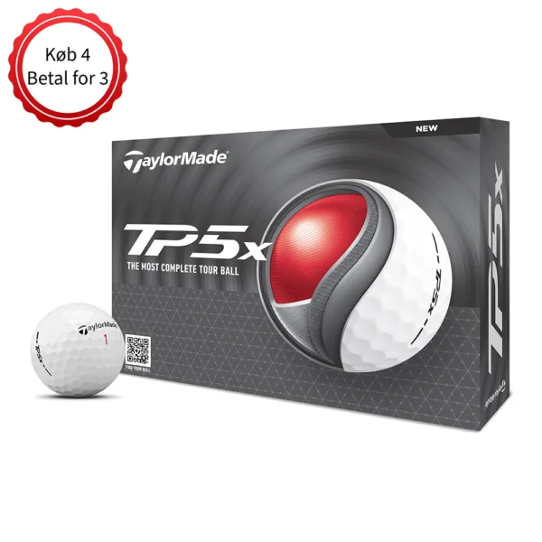 TaylorMade TP5x golfbolde