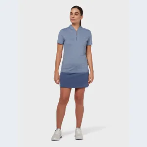 Callaway Short Sleeve Tonal Heather Polo - dame