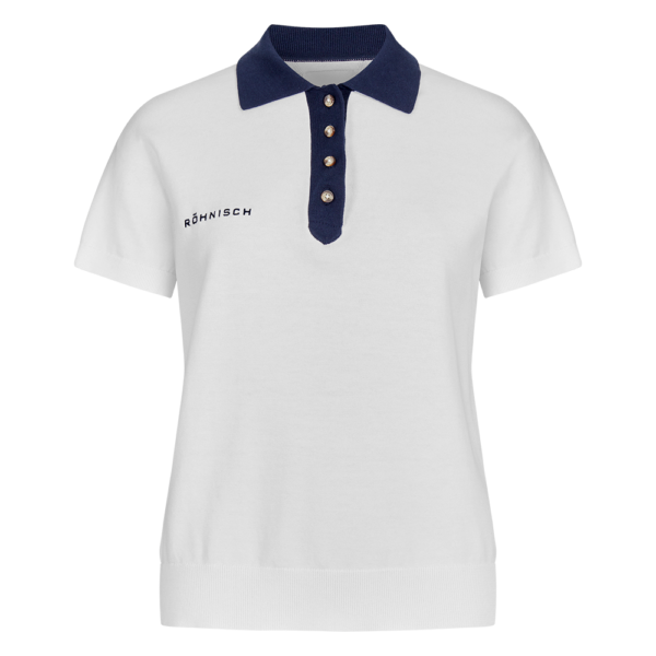 Röhnisch Logo Knit strik polo - dame