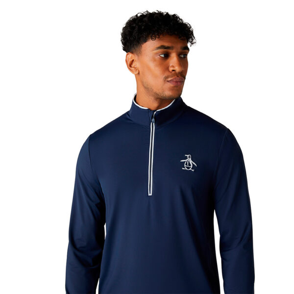 Penguin Technical Earl 1/4 Zip Sweater - Herre