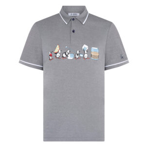 Penguin Barbacken Pete Oxford Polo - Herre