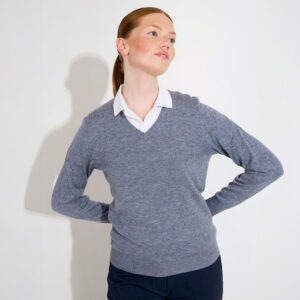 Abacus Liffin V-neck Pullover - Dame