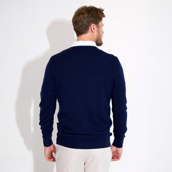 Abacus Liffin V-Neck Pullover - Herre