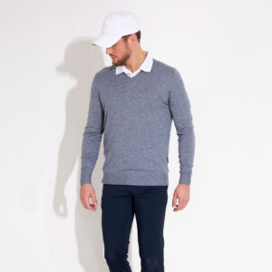 Abacus Liffin V-Neck Pullover - Herre