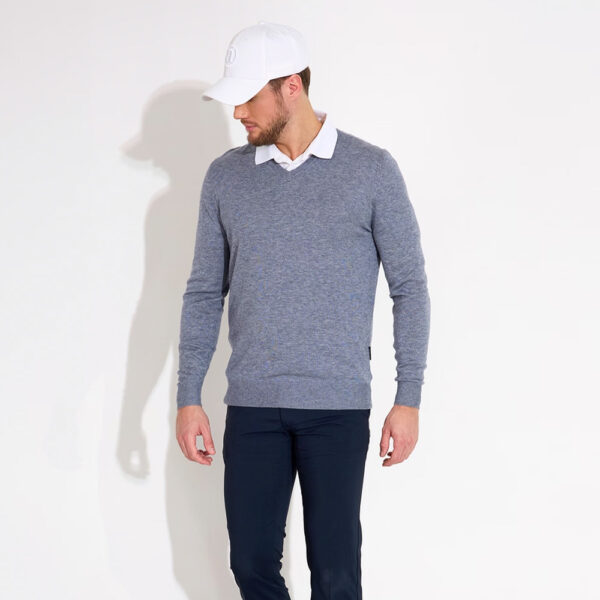 Abacus Liffin V-Neck Pullover - Herre