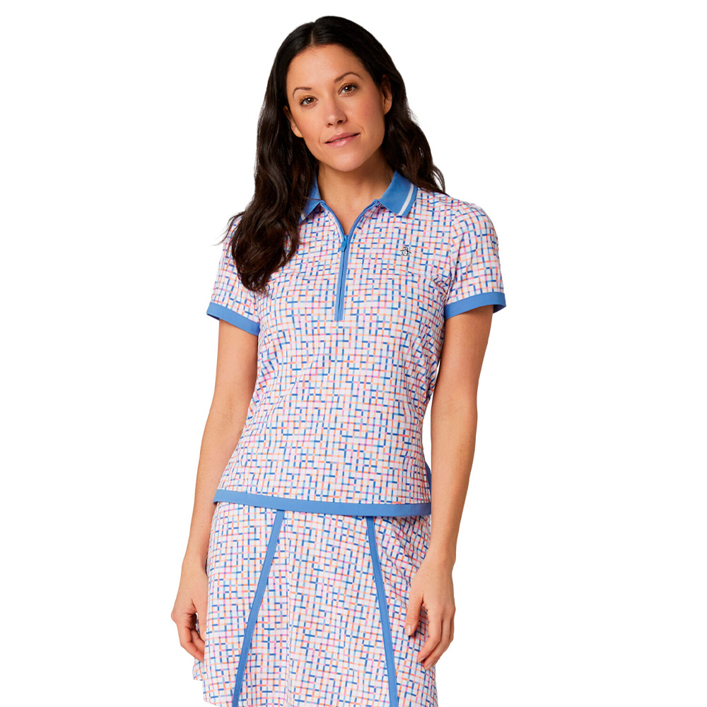 Penguin Theory Gingham Polo - Dame