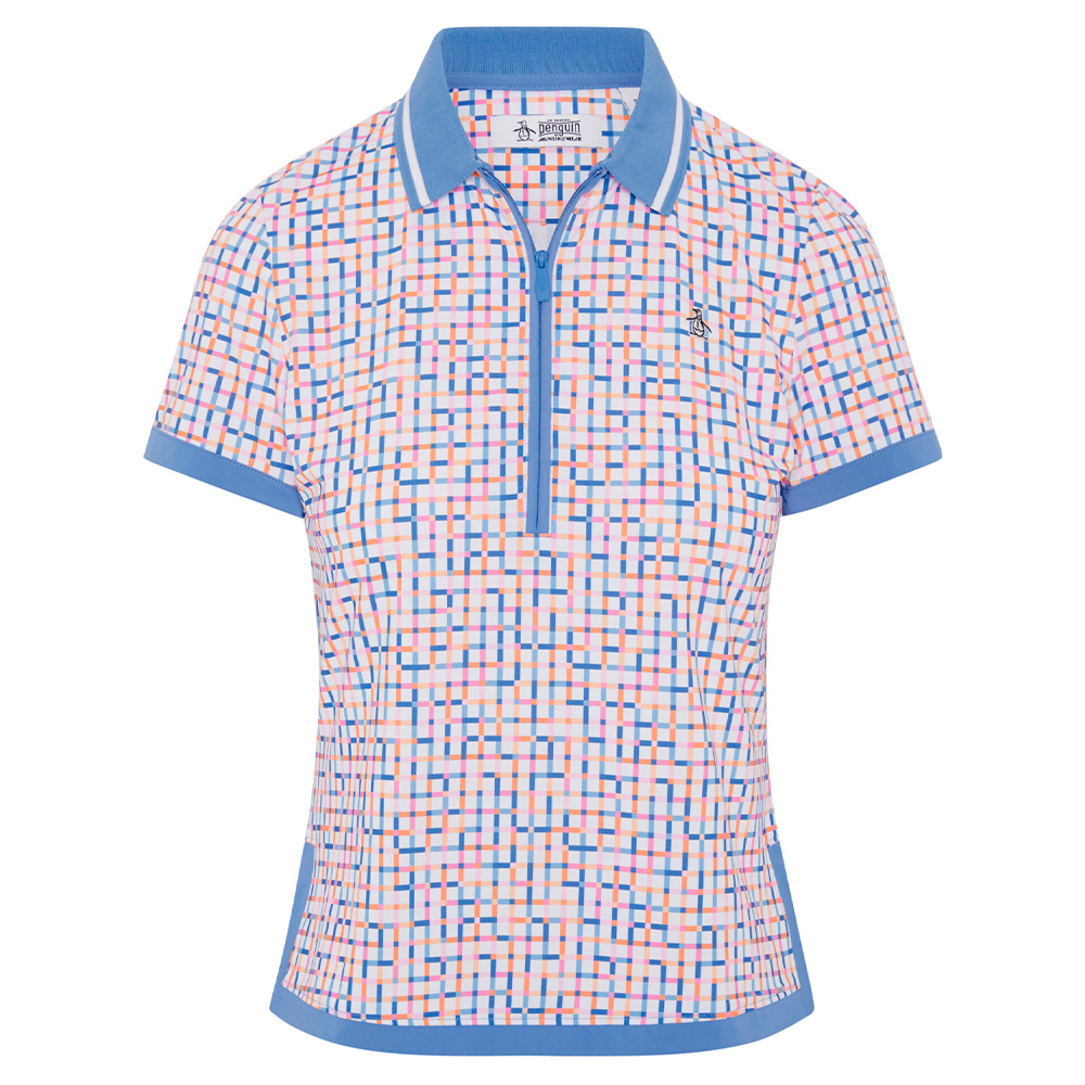 Penguin Theory Gingham Polo - Dame