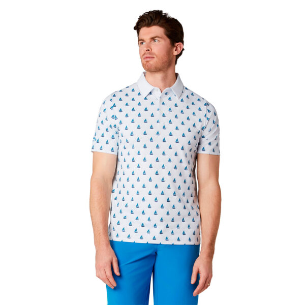 Callaway Sailboat Sunset Geo Polo - Herre