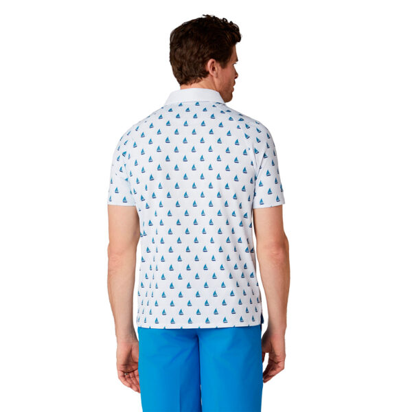 Callaway Sailboat Sunset Geo Polo - Herre