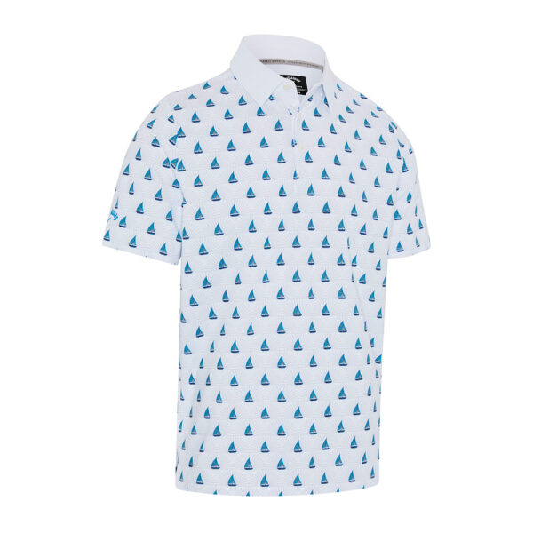 Callaway Sailboat Sunset Geo Polo - Herre