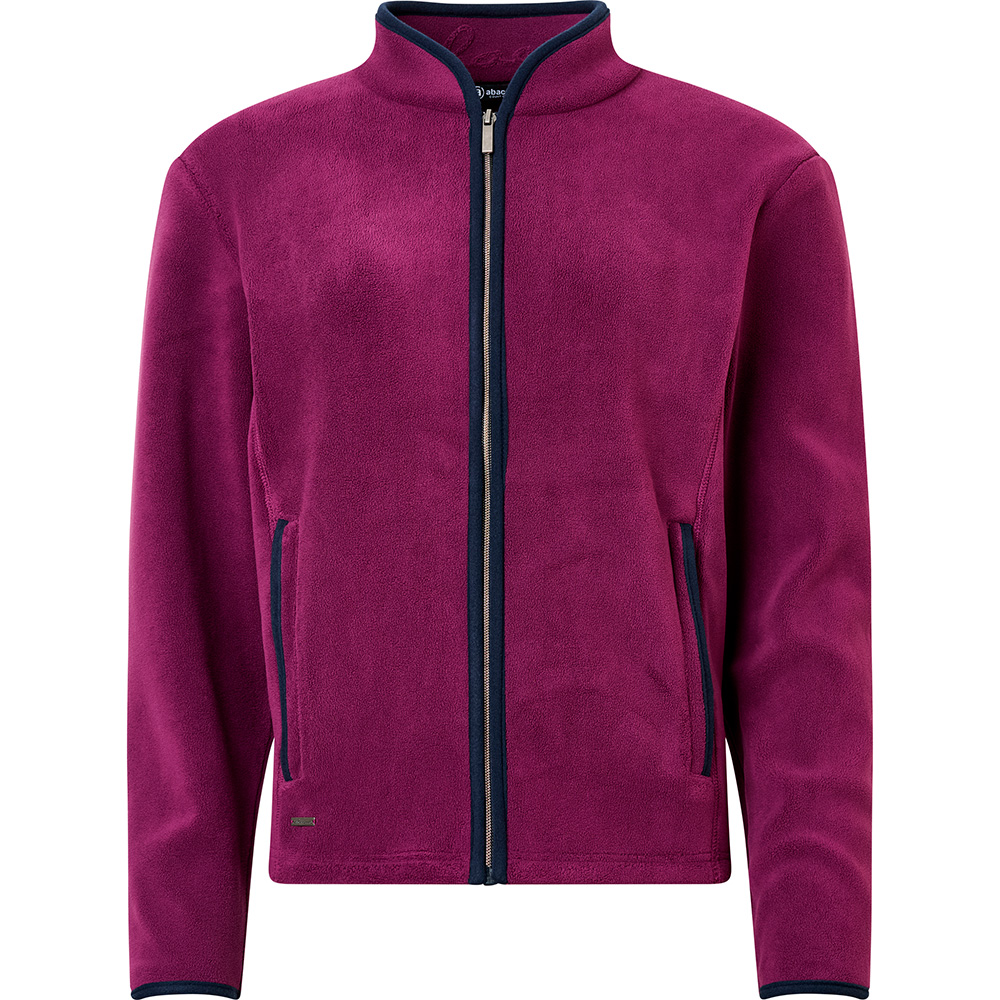 Abacus Foxhills Midlayer Fullzip Dame Beetroot