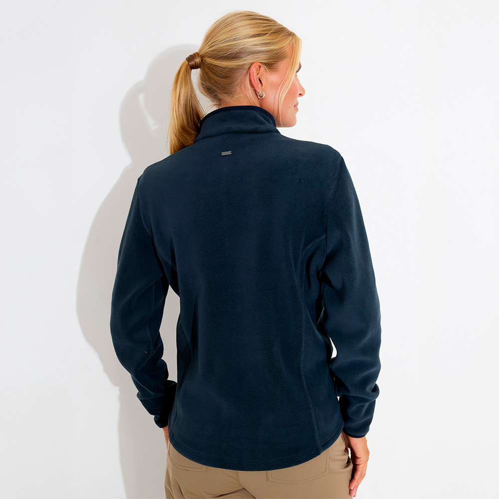 Abacus Foxhills Midlayer Fullzip Dame navy set bagfra